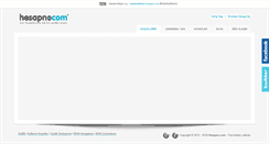 Desktop Screenshot of hesapno.com